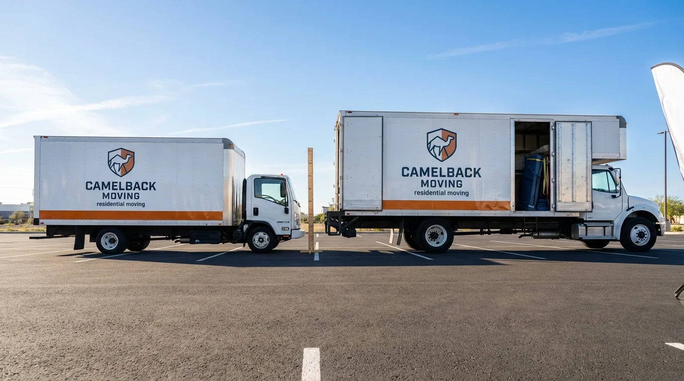 Moving truck size capacity guide in Point Pleasant Beach